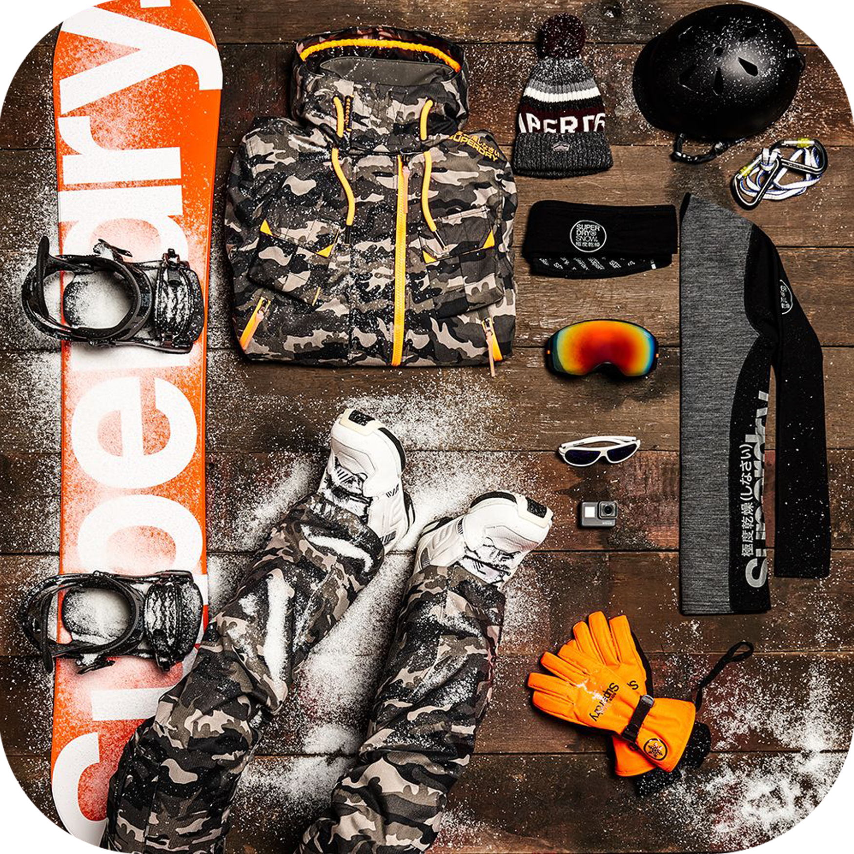 ski-snowboard набор горнолыжного оборудования для Домбая